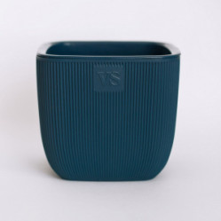 Горшок Фабио с дренажной системой VipSet 1,95л синий