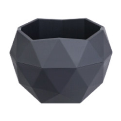Кашпо Топаз 0,17л антрацит (КШ-1373)