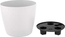Горшок InGreen Vienna D 210мм, 5л круглый Белоснежный жасмин (ПР) IG680110048
