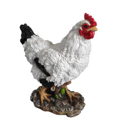 Фигура Курица (белая) H35см 718314/F038