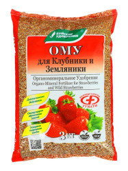 Буйские удобрения Клубника и земляника ОМУ (пак.3кг.)