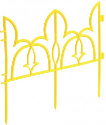 Забор декорат. Лилия желтый (арт.КА1186)