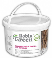 Серебряная биомаска для деревьев Robin Green (ведро 3,5кг.)