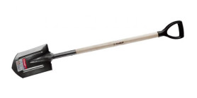 Лопата ЗУБР Мастер "Фаворит" штыковая, черенок ясень, пласт.ручка 290х205х1200мм 4-39502_z01