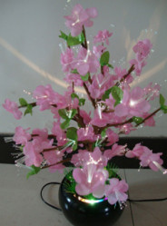 Цветы оптоволокно Сакура малая, розовый Н=50см TLY004Pink