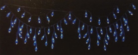 Эл.гирл. Кристаллы, 65диодов, 50х110, Голубой TLN525blue