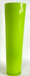 Ваза "Радуга" (стекло), D14xН50 см, зеленый