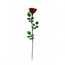 Роза одиночная красная, h=53 см (CH06900003-Red)