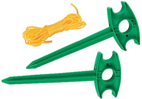 Набор Palisad разметочные колышки 2шт, шнур 5,5м. (МИ-64486)