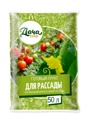 Грунт Дача тайм для Рассады 50л.