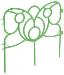 Забор декорат. Бабочка зеленый (арт.КА1179)