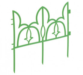 Забор декорат. Лилия зеленый (арт.КА1186)