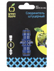Соединитель Green Apple штуцерный, пластик GWHC30-061