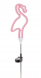 Светильник садовый ЭРА на солн.батарее, неоновый Фламинго ERASF012-30