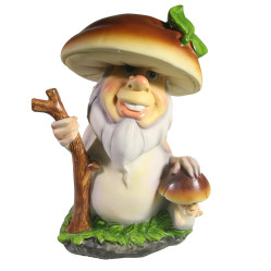 Фигура Сказочный гриб боровик L12 W10,5 H18 см 713722/F762