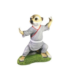 Фигура Кунг-фу сурикат L12 W23 H30,5 см 713897/F721