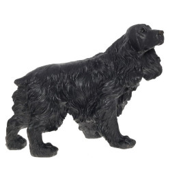 Фигура Черный спаниель L35 W12 H40 см 626146/F215