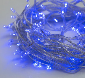 Эл.гирл. Нить (10м.) LED-100-220V 8 режимов синий 3556782 (СЛ)