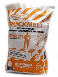 Противогололед.мат-л Rockmelt Пескосоль (до -30C) (пак.20кг.)