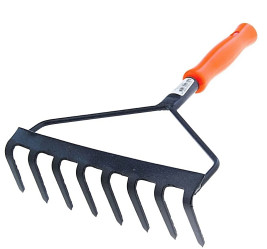Грабли Дачник 8-ми зубые с пласт. ручкой Арти
