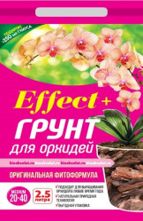 Грунт для орхидей Effect+ Медиум 2,5л.