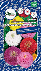Цинния Цинния георгиноцветковая Кавказские красавицы Дача тайм