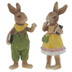 768301 Фигура Заяц 24см