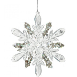 779720 НГ укр. Снежинка 14см